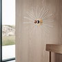 Opviq Aplique de Pared Flor Blanco